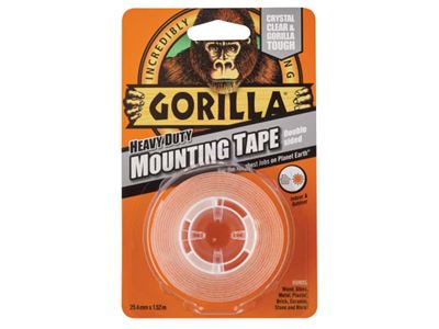 Picture of Gorilla Mounting Tape 1.5mtr Clear