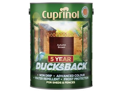 Picture of Cuprinol 5year Ducksback Autumn Brown 5ltr