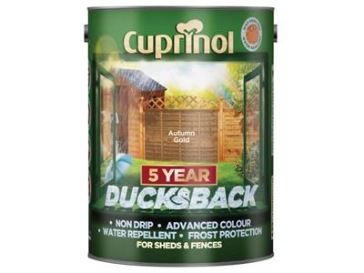 Picture of Cuprinol 5year Ducksback Autumn Gold 5ltr