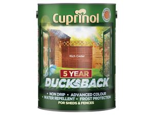 Picture of Cuprinol 5year Ducksback Rich cedar 5ltr