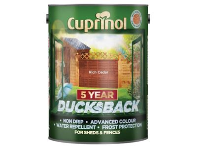 Picture of Cuprinol 5year Ducksback Rich cedar 5ltr