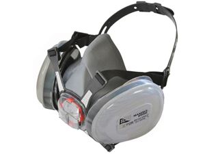 Picture of Twin Half Mask Respirator + P2 Refills