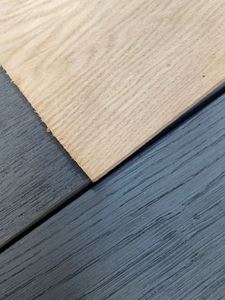 Picture of 1220X2440   6MM Veneered MDFCrown Cut Oak 2 Sides