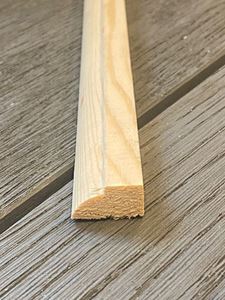 Picture of 16x25 Ovolo Glass Bead / StopU/S Joinery