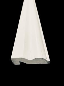Picture of 19x55 White Plastic Architrave 2.9mtrwith cable rebate