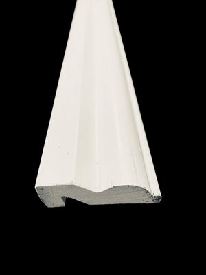 Picture of 19x55 White Plastic Architrave 2.9mtrwith cable rebate
