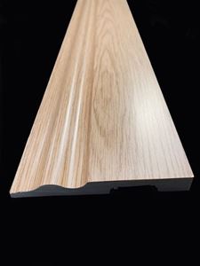 Picture of 14x100 Oak Plastic Skirtingwith cable rebate