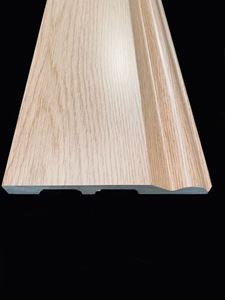 Picture of 16.5x140 Oak Plastic Skirtingwith cable rebate