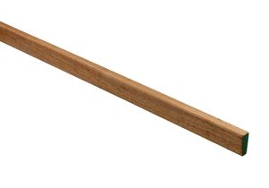 Picture of FB106 12x29mm Glass BeadDark Hardwood