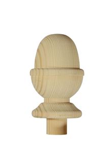 Picture of 82x82 Pine Acorn Newel TopBurbidge
