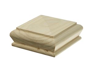 Picture of 115x115 Pine Pyramid Newel TopBurbidge