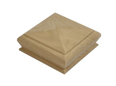 Picture of 115x115 Oak Pyramid Newel TopBurbidge