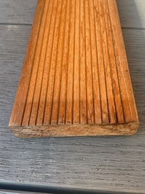 Picture of 19x90  Hardwood Grooved Balau Decking(lay grooved side up)
