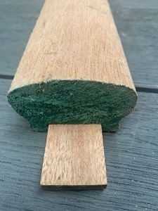 Picture of 50x75 Hardwood HandrailRebated With Infill