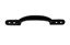 Picture of C.I Pull Handle BLK 152mm