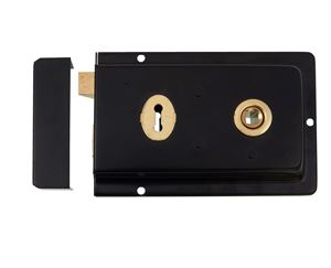 Picture of Rim Lock 152x100mm Black