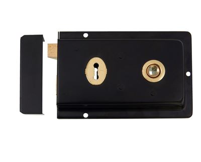 Picture of Rim Lock 152x100mm Black
