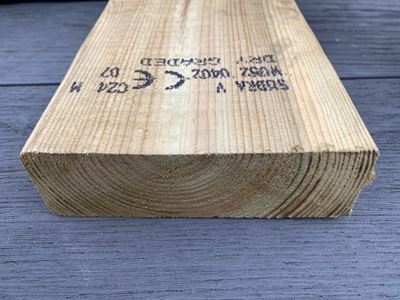 Picture of 50x175 Sawn Treated C24Regularised to 45x170