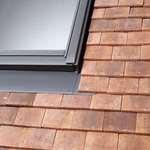Picture of Velux Std Window Flashing Slate 55x78for plain tiles up to 15mm thickroof pitch 25-90 deg