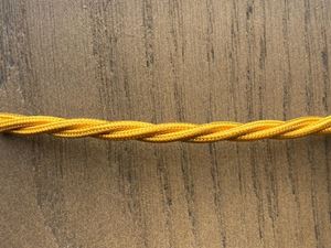 Picture of CB/375/GOLD3 CORE TWISTED GOLD CABLE 0.75