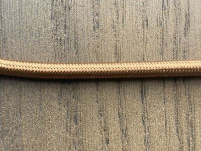Picture of CRF375ANTGLD3 CORE ROUND ANTIQUE GOLD BRAIDED  CABLE 0.75