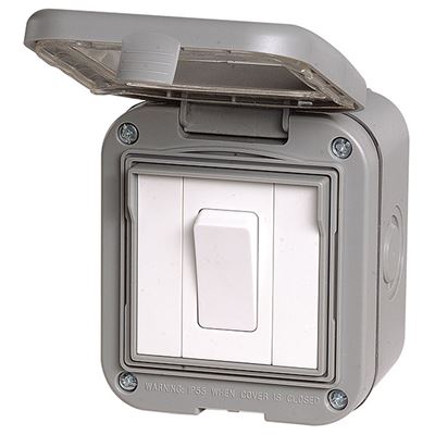 Picture of IP55 W/proof Accessories 10ax 1gang switch