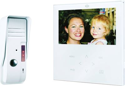 Picture of HANDSFREE 7" COLOUR VIDEO DOOR ENTRYNIGHT VISION C/W 10MTR CABLE METAL BELL PUSHEXTENDS UP TO 30 MTR