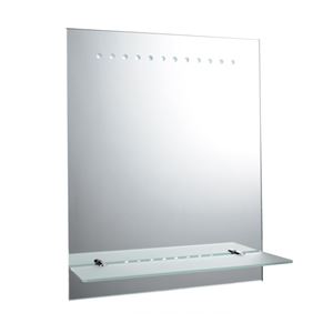 Picture of 61596BATTERY OPERATED LED MIRROR IP44 500MMX 400MMSAXBY