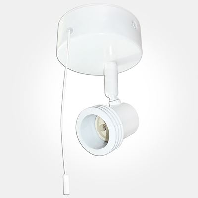 Picture of SPINKLE SINGLE WHITE C/W PULLCORD