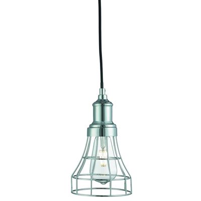 Picture of TAPERED CAGE CHROMEMAX H.101CM W.14CM SHADE HEIGHT. 20CM
