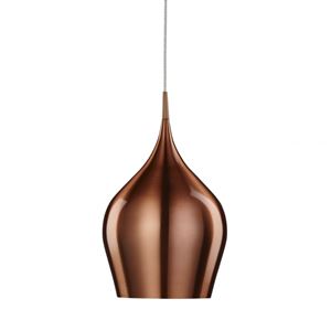 Picture of VIBRANT COPPER ANODISED ALUMINIUM PENDANTMAX H.160CM W.26CM SHADE HEIGHT. 44CMSEARCHLIGHT