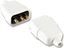 Picture of PPJ009PW10A RUBBER IN LINE CONNECTOR 3 PIN WHITE