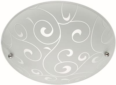 Picture of SWIRL GLASS CELING FITTING E27SEARCHLIGHT