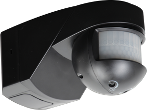 Picture of 1800W/225WLED  200 DEGREE 12MTR RANGE SENSORBLACK WITH MANUAL OVERRIDE