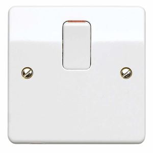 Picture of MK 20A 1way DP Switch White