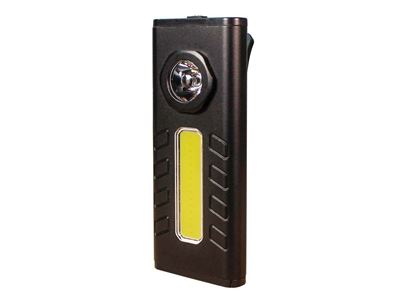 Picture of LED MINI LAMPS 3W LED SPOTLIGHT/COB LED FLOODLIGHTALUMINIUM CASING/POCKET CLIP/HANGING HOOKMAGNETIC BASE 3 X AAA BATTERIES INCLUDED