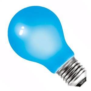 Picture of 01525 25W GLS LAMP25W ES BLUE