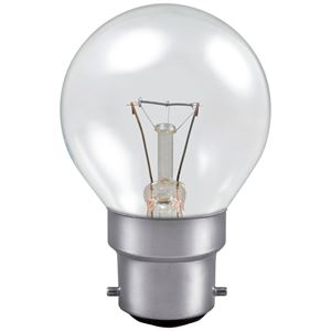 Picture of 60w BC Round Lamp Clear