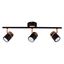 Picture of GARCIA BLACK/COPPER 3 SPOT BAR GU10SUN