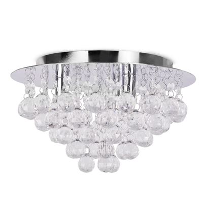 Picture of SMALL NIKITA IP44 ACRYLIC DROPLET/CHROME BASE  G9 LAMPS NOT INCLUDEDSUN