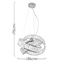 Picture of HUDSON CHROME/ACRYLIC PENDANT G9 3 WAY INTERTWINED RINGSSUN