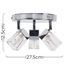Picture of ICE CUBE 3 WAY BATHROOM LIGHT G9 IP44SUN