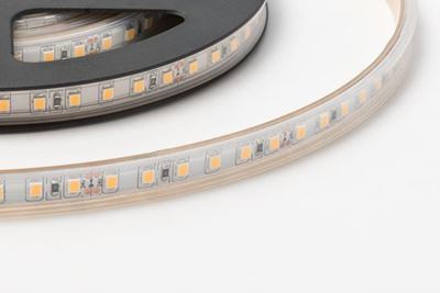 Picture of 5MTR LED IP20 COOL WHITE 4000KCOOL WHITE 10W 120 LEDS PER MTR  24V 8MM 900LM PER MTR