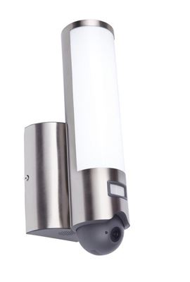 Picture of LED SECURITY LIGHT C/W PIR & CAMERAWIFI CONNECTION/MICROPHONE/SPEAKERRECORDABLE VIA APPLUTEC