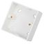 Picture of 1gang Surface PVC Box Round Knock Out20mm conduit KO/25mm trunking KO