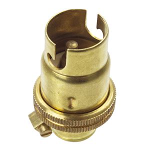 Picture of PPJ084SBC BRASS LAMP HOLDER 1/2"