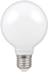 Picture of CROMPTON G80 7W ES LED OPAL GLOBEWARM WHITE DIMMABLE