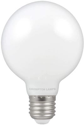 Picture of CROMPTON G80 7W ES LED OPAL GLOBEWARM WHITE DIMMABLE