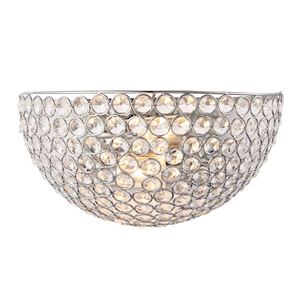Picture of CHRYLA CHROME/CRYSTAL WALL FITTING2 X 18W G9 LAMPS W.300MM H.130MMSAXBY