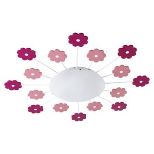 Picture of VIKI 1 PINK CEILING LIGHTE27 LAMP